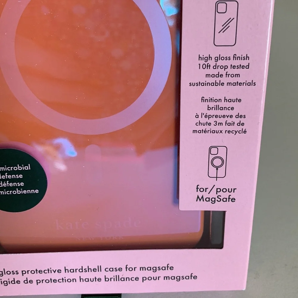 Kate Spade high gloss protective hardshell case for MagSafe / iPhone 14 Pro Max